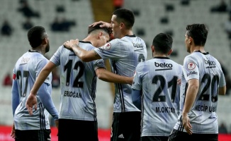 Beşiktaş avantajı üç golle aldı