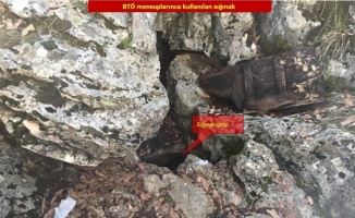 Diyarbakır'da PKK'lı teröristlerce kullanılan 3 kış sığınağı ve 19 mağara imha edildi