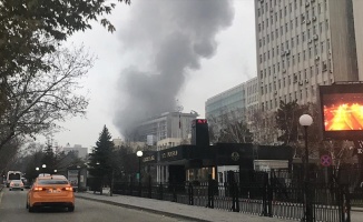 DSİ Genel Müdürlüğünde çıkan yangın söndürüldü
