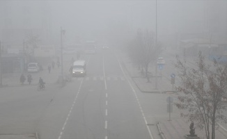 Erzurum ve Iğdır'da hava ulaşımına sis engeli