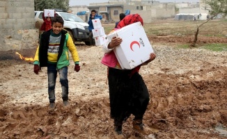 Türk Kızılay 30,2 milyon kişiye insani yardım ulaştırdı