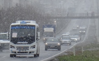 İstanbul'da bugün karla karışık yağmur bekleniyor