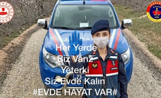 Jandarmadan &#039;Evde hayat var&#039; çağrısı