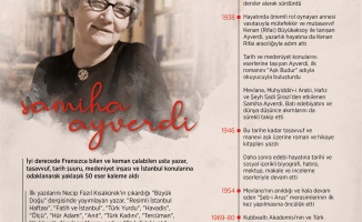 Yaman bir Türk mütefekkiri: Samiha Ayverdi