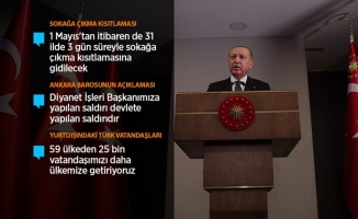 Cumhurbaşkanı Erdoğan: Bu zorlu süreçten alnımızın akıyla çıkmayı başardık