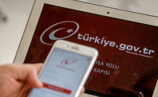 Türkiye evde kaldı kamu hizmetini 'e-Devlet'ten aldı