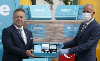 Türkiye Tanıtım Grubu'ndan 'Made in Türkiye' logolu hijyen kitli tanıtım