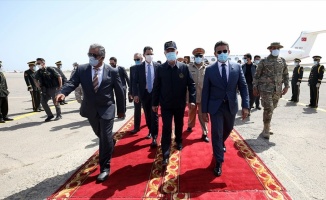 Bakan Akar ve Genelkurmay Başkanı Orgeneral Güler Libya'da