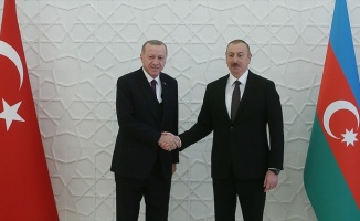 Aliyev&#039;den Erdoğan&#039;a teşekkür