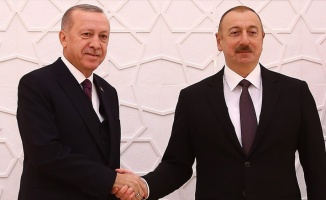 Cumhurbaşkanı Erdoğan Azerbaycan Cumhurbaşkanı Aliyev ile telefonda görüştü