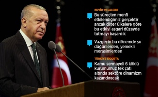 Cumhurbaşkanı Erdoğan: Türkiye&#39;nin kaynaklarını krizden ve kaostan beslenenlere yedirmemekte kararlıyız