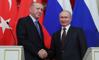 Erdoğan ve Putin Dağlık Karabağ'ı görüştü