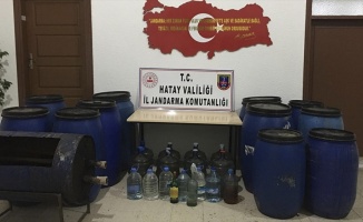 Hatay'da sahte ve kaçak içki operasyonu: 9 gözaltı