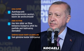 Cumhurbaşkanı Erdoğan: Bir yıl içerisinde depremzede kardeşlerimize konutlarını teslim edeceğiz