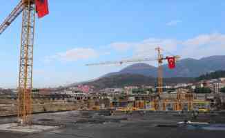 Arnavutluk&#039;ta TOKİ tarafından inşa edilecek deprem konutlarının temeli atıldı