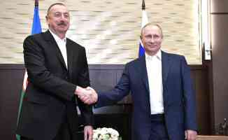 Putin’den Aliyev’e: Rusya-Azerbaycan ilişkilerini daha da artıracağımıza inanıyorum
