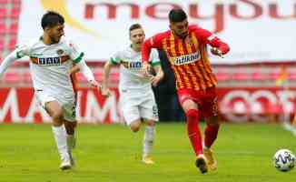 Kayserispor sahasında Alanyaspor ile berabere kaldı