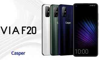 Casper&#039;ın ilk yerli telefonu VIA F20 satışa çıktı