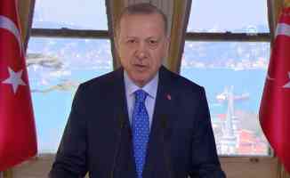 Cumhurbaşkanı Erdoğan: Salgın süresince vahim görüntülerin hiçbirine meydan vermedik