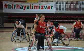 Tekerlekli Sandalye A Milli Kadın Basketbol Takımı&#039;nda hedef Paris Paralimpik Oyunları