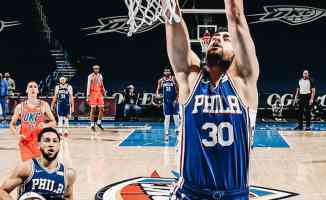 NBA&#039;de Philadelphia 76ers, Furkan Korkmaz&#039;ın üstün performansıyla kazandı