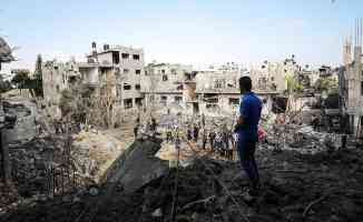 Filistin Dışişleri Bakanı: Gazze&#039;ye yönelik saldırılarda 10 binden fazla kişi yerinden edildi