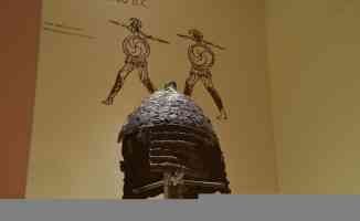 Çorum Boğazkale Müzesi'nin en nadide eseri: 2 bin 800 yıllık demir miğfer