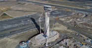 3. Havalimanı’nın lale figürlü kulesinin yüksekliği 90 metreye ulaştı