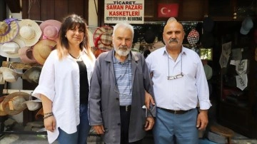 3 kuşak aynı tezgahta kasket üretiyor