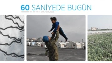 60 saniyede bugün (04 Mart 2023)