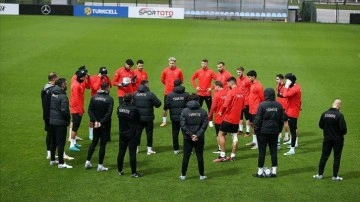 A Milli Futbol Takımı, Almanya ve Galler maçı hazırlıklarına başladı