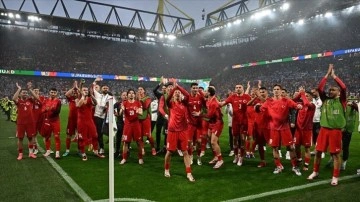 A Milli Futbol Takımı, EURO 2024'te 2'de 2 için Portekiz karşısında