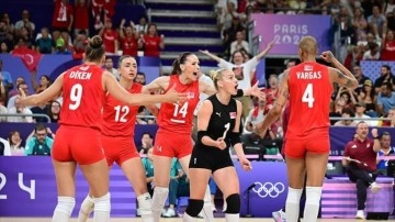 A Milli Kadın Voleybol Takımı, olimpiyat 4'üncüsü oldu