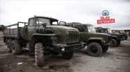 Azerbaycan&#039;ın Ermenistan ordusundan ele geçirdiği askeri araçlar görüntülendi