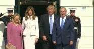 ABD Başkanı Donald Trump, İsrail Başbakanı Binyamin Netanyahu ilk kez bir arada