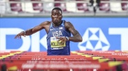 ABD&#039;li Holloway, 60 metre engellide 27 yıllık dünya rekorunu kırdı