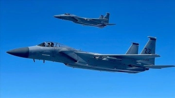 ABD'ye ait F-15 savaş uçakları Estonya'ya konuşlandırıldı