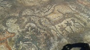 Adıyaman&#039;da bulunan 1600 yıllık mozaik koruma altında