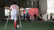Afrin&#039;de ampute takımlar dostluk maçı yaptı