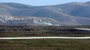 Afrin'e ilerlemeye çalışan terörist gruplar geri çekildi