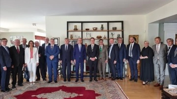 AK Parti Genel Başkanvekili Kurtulmuş, AB üyesi ülkelerin büyükelçileriyle bir araya geldi