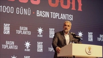 AK Parti İstanbul İl Başkanlığı 'İstanbul'un Kayıp 1000 Günü' toplantısı düzenledi