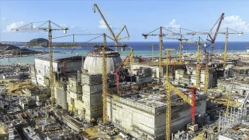 Akkuyu NGS'de reaktör binasının sağlamlığını sağlayacak sistemin montajı tamamlandı