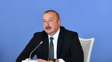 Aliyev'den Cumhurbaşkanı Erdoğan'a Gaziantep'teki kaza dolayısıyla taziye mesajı