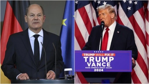 Almanya Başbakanı Scholz, ABD'nin 47. Başkanı seçilen Trump ile telefonda görüştü