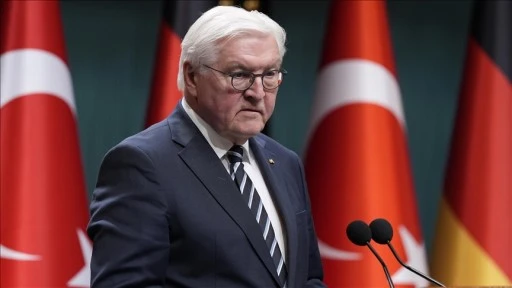 Almanya Cumhurbaşkanı Steinmeier: Türkiye'yle ortak bir çıkarımız var, o da artık bölgede kalıcı barışın yerleşmesi