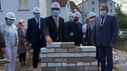 Almanya'da DİTİB camisi ve külliyesinin temeli törenle atıldı