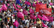 Almanya'da seçim öncesi ırkçılığa karşı protesto