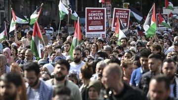 Almanya'da halkın çoğunluğu İsrail’in Gazze’ye yönelik saldırılarına karşı çıkıyor
