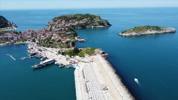 Amasra Limanı yolcu gemilerini ağırlamaya hazırlanıyor